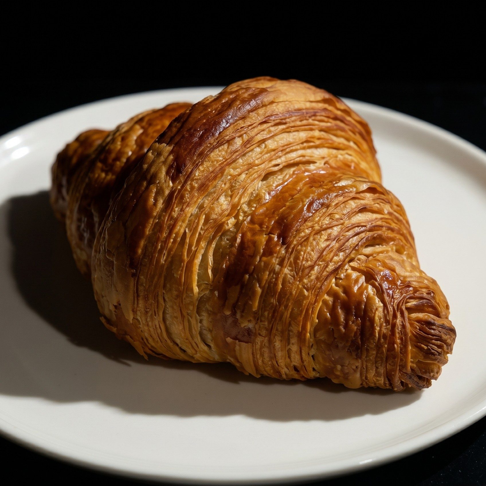 Ham And Cheese Croissant.